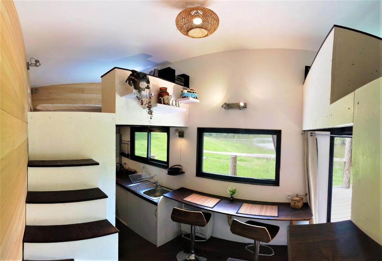 Апартаменты La Tiny House Terra Nostra Saint-Bazile Экстерьер фото